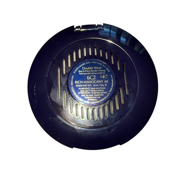 Estee Lauder Double Wear Stay-in-Place Pressed Powder Makeup Rich Mahogany - 6C2 - Picture 2 of 6